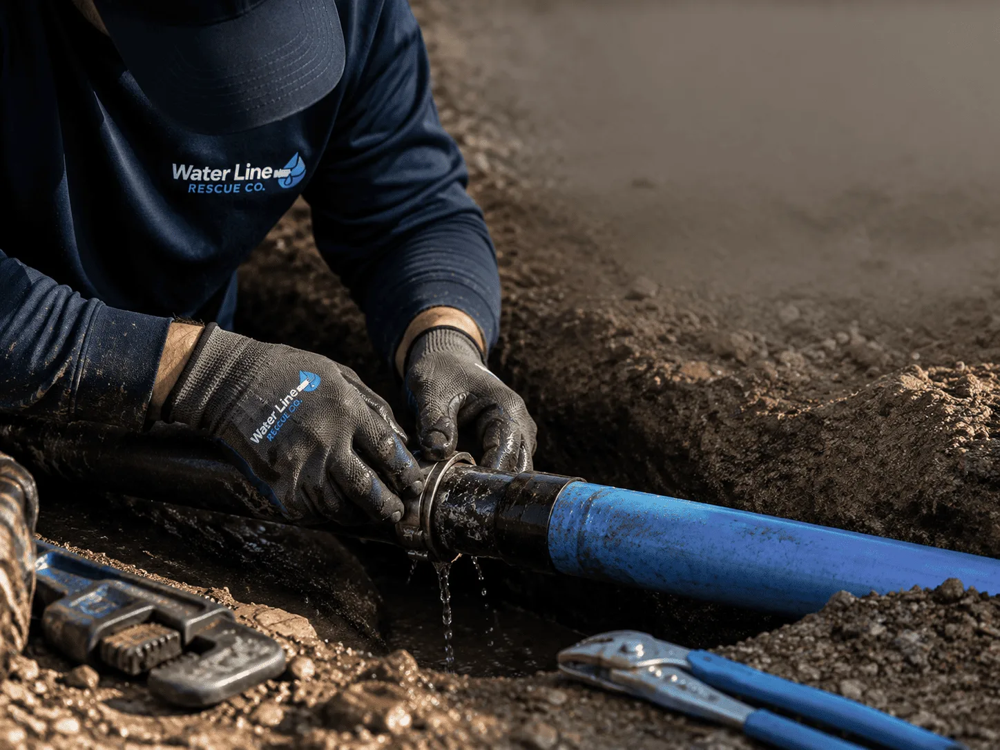 Why choose Water Line Repair in Ensign, KS